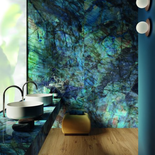 TDM Lumia Labradorite_120x278_Playwood Intense_20x120_BAGNO VERTICALE